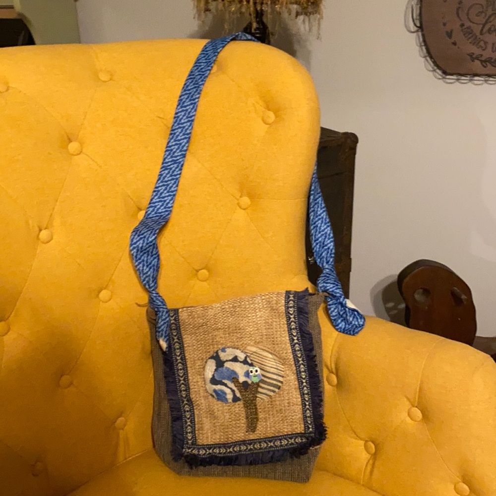 Crossbody handmade bag
